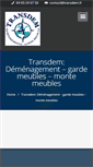 Mobile Screenshot of demenagement-nice.net